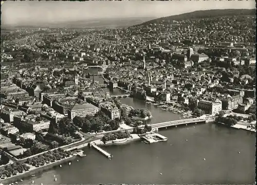 Zuerich Fliegeraufnahme  / Zuerich /Bz. Zuerich City