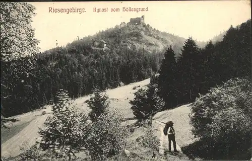 Kynast Riesengebirge Vom Hoellengrund Riesengebirge /  /