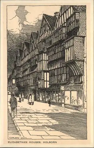 Holborn Elizabethan Houses / United Kingdom /