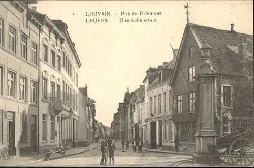 Louvain Loewen Flandre Rue de Tirlemont /  /Loewen