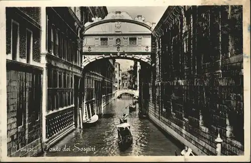 Venezia Venedig Pont des Sospiri /  /