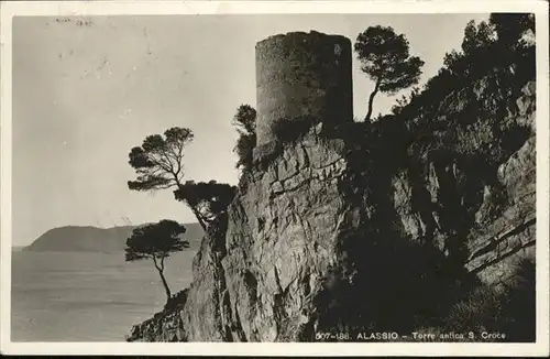 Alassio Torre antica S. Croce /  /Ligurien