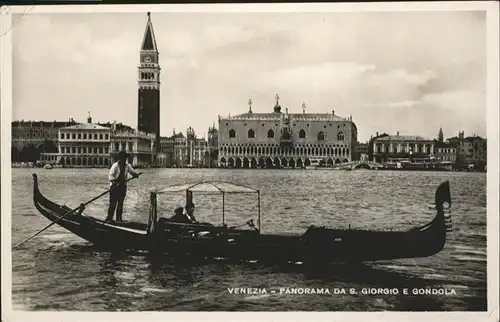 Venezia Venedig Gondola /  /