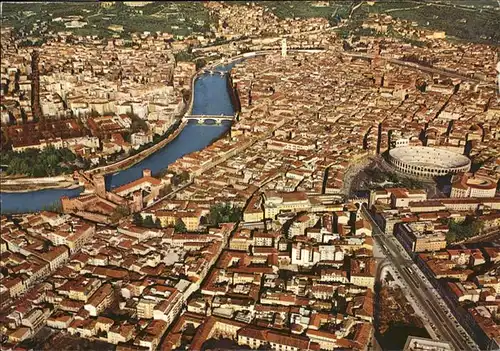 Verona Luftaufnahme