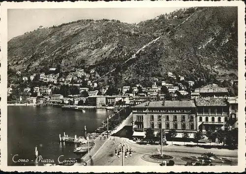 Cernobbio Lago di Como Piazza Cavour / Cernobi /Como