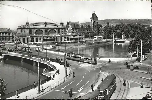 Zuerich Bahnhofquai Landesmuseum  / Zuerich /Bz. Zuerich City