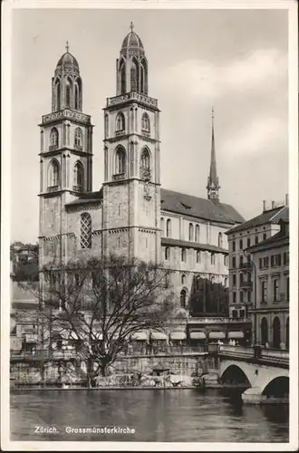 Zuerich Grossmuenster Kirche  / Zuerich /Bz. Zuerich City
