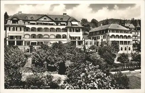 Luzern LU Sanatorium St Anna / Luzern /Bz. Luzern City