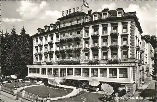 Luzern LU Grand Hotel Europe / Luzern /Bz. Luzern City