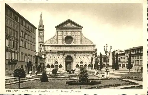 Firenze Toscana Chiesa Giardino S Maria Novella / Firenze /