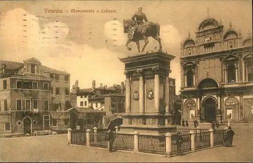 Venezia Venedig Monumento Colleoni /  /