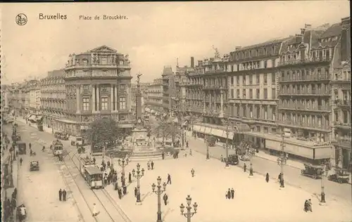 Bruxelles Bruessel Place Brouckere Strassenbahn  /  /