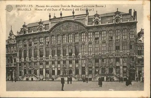 Bruxelles Bruessel House of old Ducs Brabant /  /