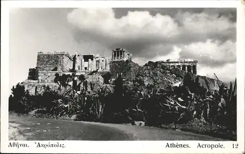 Athen Griechenland Acropole /  /