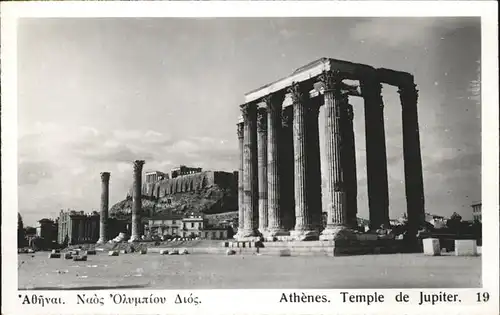 Athen Griechenland Temple Jupiter /  /