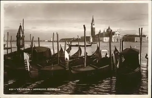 Venezia Venedig Gondole /  /