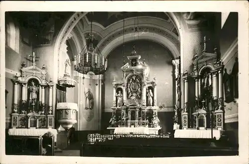 Male Svatonovice Klein Schwadowitz Kirche Inneres / Male Svatonovice /Trutnov
