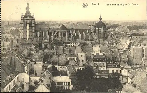 Douai Nord Panorama de l'Eglise St. Pierre / Douai /Arrond. de Douai