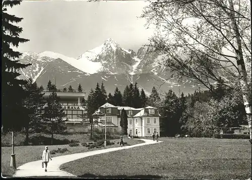 Tatranska Lomnica Panorama / Tschechische Republik /