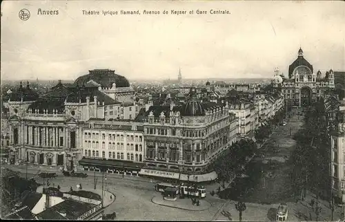 Anvers Antwerpen Theatre Lyrique Flamand
Avenue de Keyser
Gare Centrale /  /