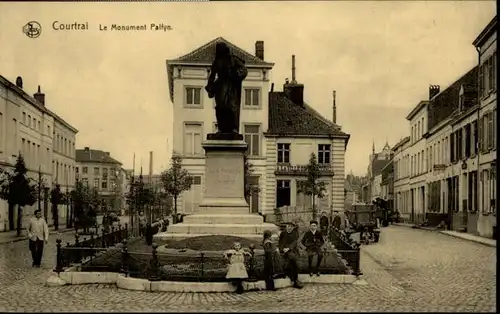 Courtrai Flandre Courtrai Monument Palfyn * / Kortrijk /