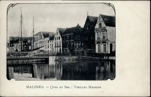 Malines Mechelen Flandre Malines Vieilles Maison * / Mechelen /Antwerpen