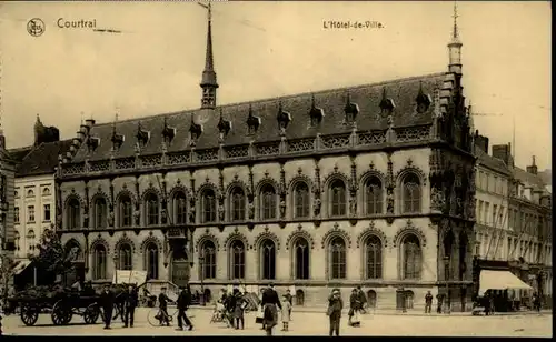 Courtrai Flandre Courtrai Hotel de Ville * / Kortrijk /