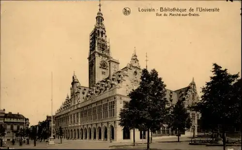 Louvain Loewen Flandre Louvain Bibliotheque Universite Marche-aux-Grains * /  /Loewen