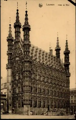 Louvain Loewen Flandre Louvain Hotel de Ville * /  /Loewen