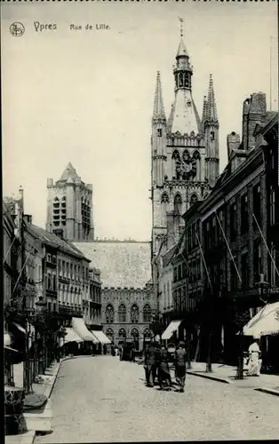 Ypres Ypern West Vlaanderen Ypres Rue de Lille * /  /