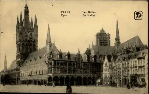 Ypres Ypern West Vlaanderen Ypres Yper Halles x /  /