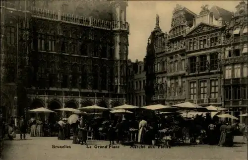 Bruxelles Bruessel Marche Fleurs Grand Place * /  /