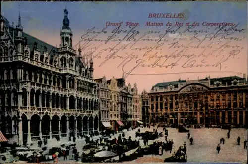 Bruxelles Bruessel Maison du Roi Corporations Grand Place x /  /