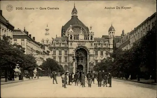 Anvers Antwerpen Anvers Gare Centrale Avenue de Keyser * /  /