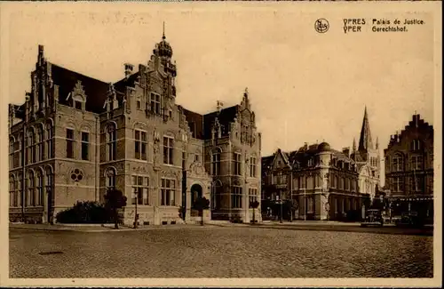 Ypres Ypern West Vlaanderen Ypres Yper Palais Justice Gerechtshof * /  /