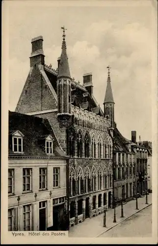 Ypres Ypern West Vlaanderen Ypres Hotel des Postes * /  /