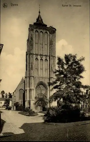 Ypres Ypern West Vlaanderen Ypres Eglise St. Jacques * /  /