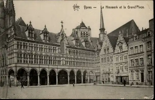 Ypres Ypern West Vlaanderen Ypres Grand Place Nieuwerk x /  /