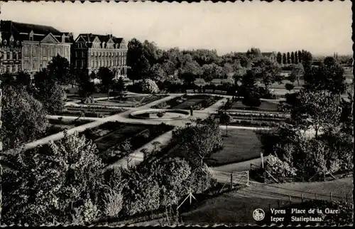 Ypres Ypern West Vlaanderen Ypres Place Gare * /  /