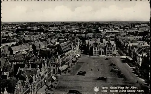 Ypres Ypern West Vlaanderen Ypres Leper Grand Place Roi Albert Groote Markt Koning Albert * /  /