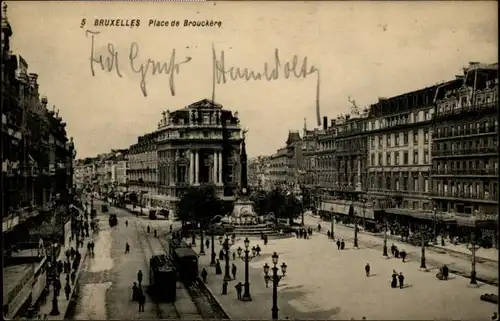 Bruxelles Bruessel Place Brouckere * /  /