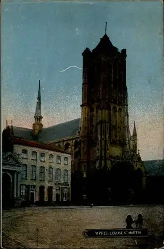 Ypres Ypern West Vlaanderen Ypres Eglise St. Martin x /  /