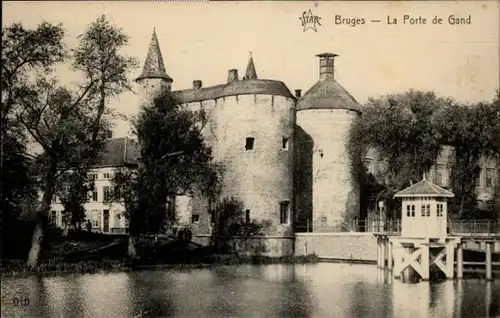 Bruges Flandre Bruges Porte Gand * /  /