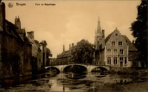 Bruges Flandre Bruges Pont Beguinage * /  /