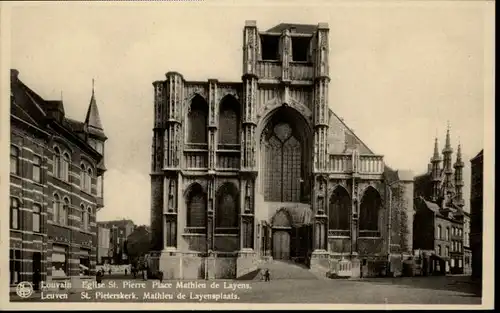 Louvain Loewen Flandre Louvain Leuven Eglise St. Pierre Place Mathieu Layens St. Pieterskerk Mathieu Layensplaats * /  /Loewen