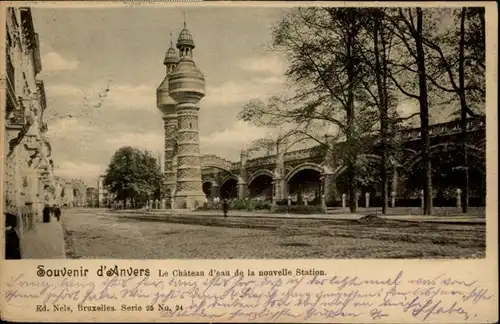 Anvers Antwerpen Anvers Chateau Station x /  /