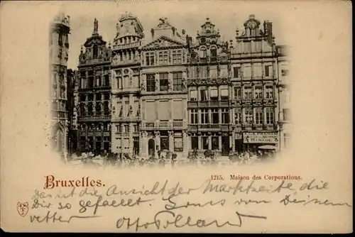 Bruxelles Bruessel Maison Corporations x /  /