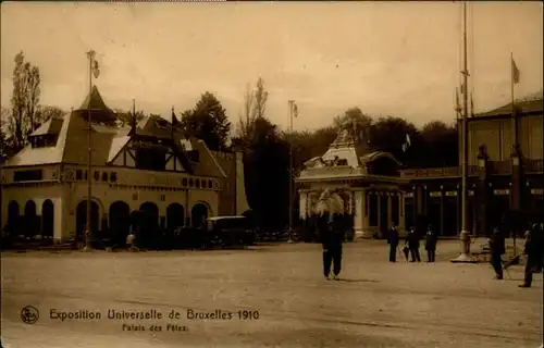 Bruxelles Bruessel Exposition Palais Fetes x /  /