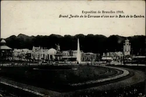 Bruxelles Bruessel Exposition Grand Jardin Terrasse Bois Cambre * /  /