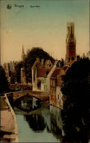 Bruges Flandre Bruges Quai Vert * /  /